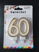 Świeczka urodzinowa 60 lat 