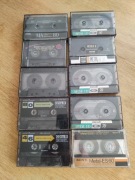 Kasety magnetofonowe TDK. Sony. Maxell TYPE IV METAL 