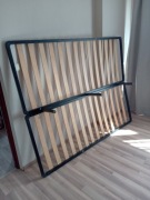 Solidny metalowy stelaż do łóżka 160x200cm