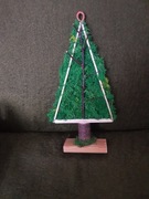 Choinka drewniana mech