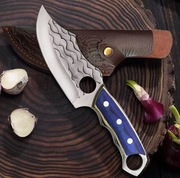 Nóż Kuchenny Kuty do Trybowania Stal 4Cr13 Tasak Rzeźnicki myśliwski