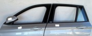BMW X1 F48 Drzwi lewe Listwy ozdobne zgarniające CZARNE