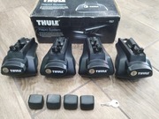 Stopy THULE Rapid System 757 zaślepki klucz pudełko.