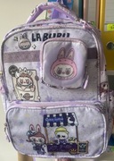 Tornister Szkolny duży Wielokomorowy  LaBubu / Stitch