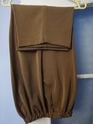 Spodnie damskie 3/4 brąz ,duże, xl,xxl