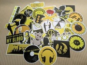 Stickery „Twenty One Pilots” – zestaw 50 sztuk.