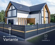 Przęsło Ogrodzeniowe, Ogrodzenie VARIANTE 120x200 wersja 5