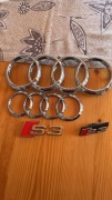 EMBLEMATY AUDI S3 KOMPLET OE