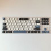 Keycapy PBT Aula Star Trek TKL 80% keycaps profil OEM F87 Pro