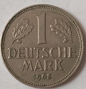 Monety 1 marka 1965G, 1968F, 1978F, 1988F RFN 