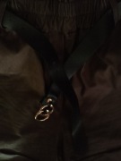 Spodenki z skóry  z gumką 