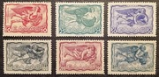 GRECJA Mi 458 - 463 ** - czysty - GRECKA MITOLOGIA - AIRMAIL