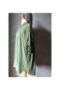 Tunika koszula khaki neon wiskoza XS S