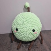 Junimo, jabłuszko na szydełku 