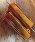Rezystor drutowy z radiatorem 8 Ohm; 50W