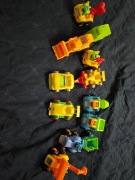 Traktorek, betoniarka, koparka - zabawki