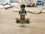 LEGO mini figurka seria 27 deskorolkarz