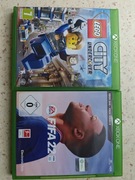 Dwie gry XBOX ONE- FIFA 22 i LEGO CITY UNDERCOVER