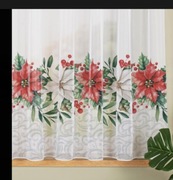 Firanki woalowe z olowianką