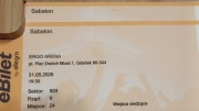 BILETY KONCERT SABATON GDAŃSK 