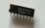 Układ Scalony UCY7451 Unitra Cemi 3