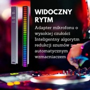 Lampka adaptywna do głosu 