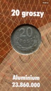 PRL  20 groszy 1966