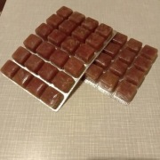 Pakiet 8 sztuk - pokarm mrożony dla ryb, serca wołowe i indycze 