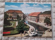 Pocztówka Kielce Plac Partyzantów Rynek PRL