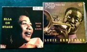 Ella on Stage & Louis Armstrong  [2 x 7" 45 EP]    1956 / 1963 