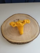 Breloki na szydełku grzyb