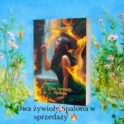 Sprzedam książkę Dwa żywioły Spalona z autografem lub dedykacją 