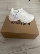 YOURTURN białe sneakersy damskie chunky | gruba podeszwa | NOWE 38