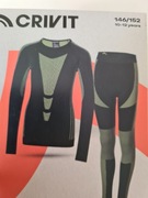Nowy komplet bielizna termiczna funkcyjna rozm 146 Crivit 