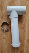 Vaillant przyłącze do przewodu kominowego - rura koncentryczna 80/125.