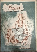 „Kobieta” nr 23 maj 1948 oryginalny magazyn z ilustracją matki z dzieckiem