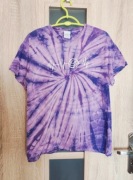 Fioletowa koszulka t-shirt rozmiar M