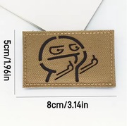 Naszywka "F... you" na rzep/velcro 