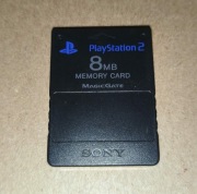 ORYGINALNA Karta pamięci Sony Playstation 2 PS2 8 MB MEMORY CARD SCPH-10020