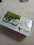 Siedzenie dodatkowe do montażu na rower rodzica.