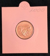 "5groszy " 2000!! Rok. Moneta obiegowa w bardzo dobrym stanie.