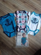 Zestaw trzy sztuki  body na niemowlaka na 68