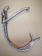 BATERIA kuchenna zlewozmywakowa KFA z obrotową wylewką CHROM