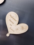 Magnesy 10cm ze  sklejki 