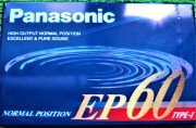 Panasonic kaseta EP 60 Exellent Pure Sound NOWA