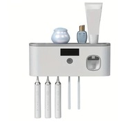 Dozownik pasty do zębów Uchwyt na szczoteczki Dezynfekcja UV