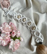 Zawieszka do smoczka makrama 