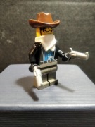 LEGO Minifigurka Kowboj Bandyta Z Pistoletami