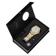 Zegarek kwarcowy Tomi mega zestaw na prezent