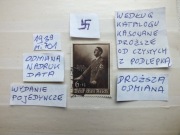 znaczki Mi 701 DROŻSZA ODMIANA Niemcy 1939r. HITLER Swastyka Rzesza